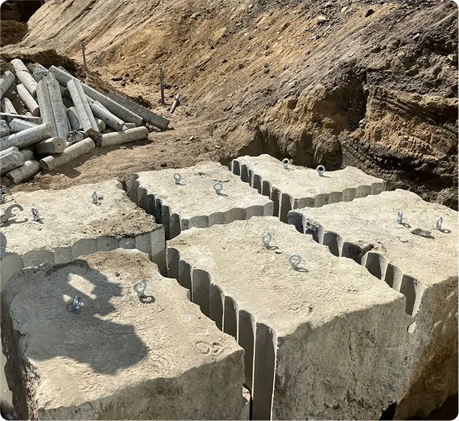 コア ラインカット 地中障害物除去3