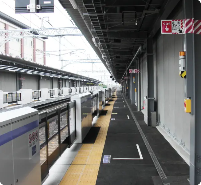 鉄道の最高基準を満たす、抜群の施工力。